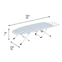 Honey Can Do Foldable Tabletop Ironing Board with Iron Rest