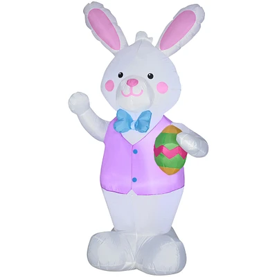 7ft. Airblown® Inflatable Easter Bunny with Decorative Egg