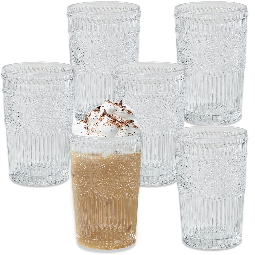 Kate Aspen® 13oz. Vintage Textured Glass Set