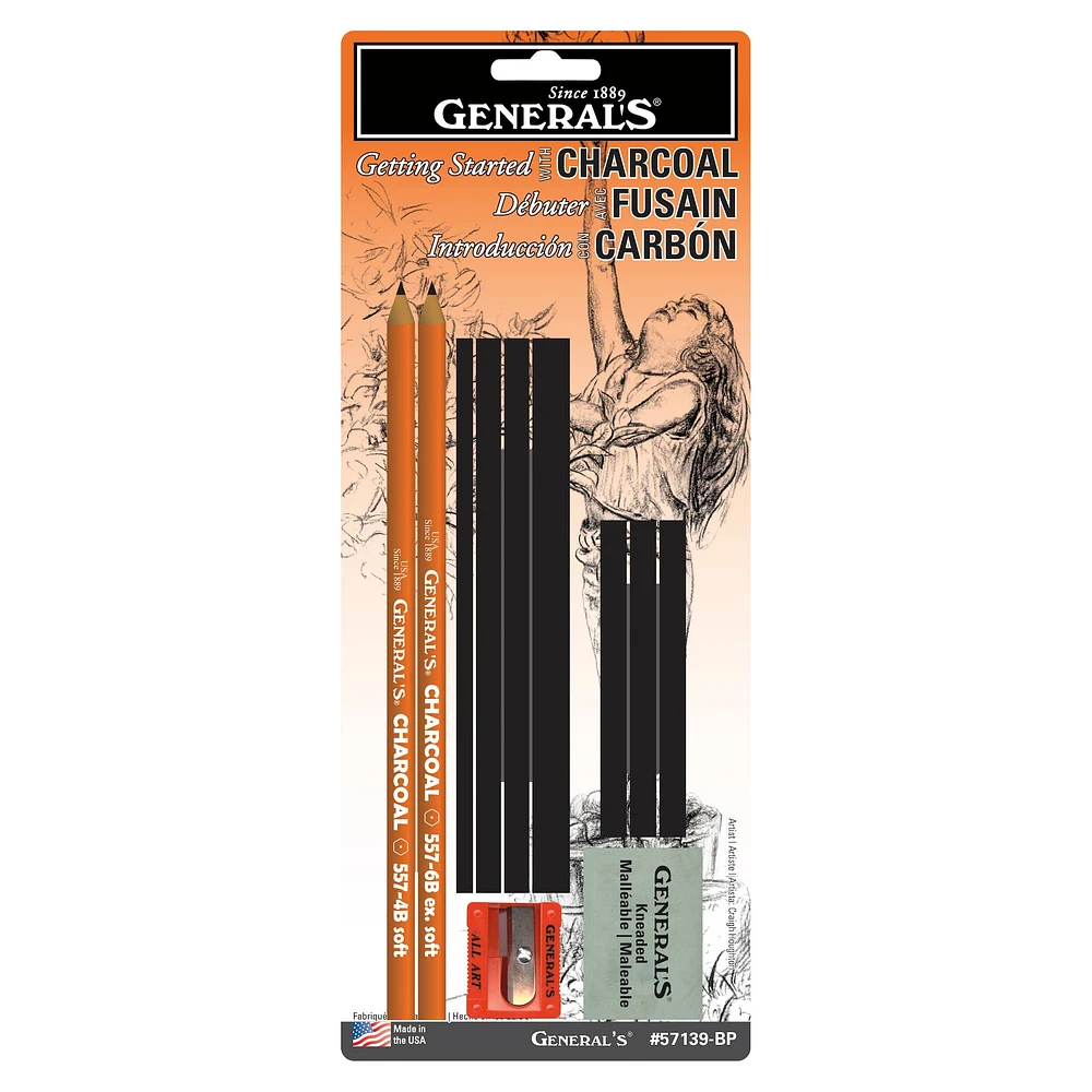 General's® Getting Started with Charcoal Set