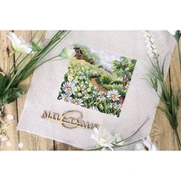 MP Studia Summer Flowers Cross Stitch Kit