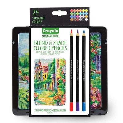 Crayola® Signature 24 Blend & Shade Colored Pencils