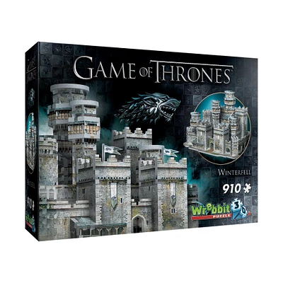 Wrebbit 3D Puzzle™ Game of Thrones™ Winterfell 910 Piece Puzzle