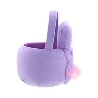 PEEPS® Purple Bunny Plush Easter Basket