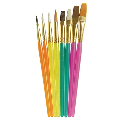 6 Packs: 6 Packs 8 ct. (288 total) Creativity Street® Acrylic Paintbrushes