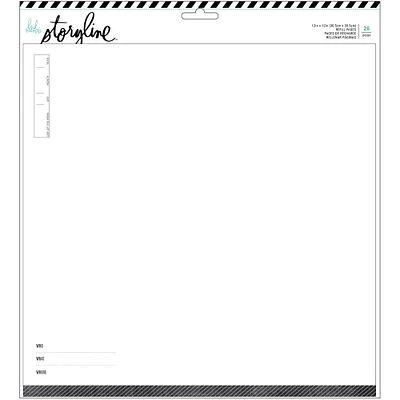Heidi Swapp® Storyline™ 12" x 12" Page Protectors & Refill Pages