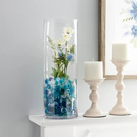 10 Pack: 15" Cylinder Glass Vase by Ashland™