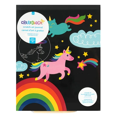 12 Pack: Unicorn Scratch Art Journal by Creatology™
