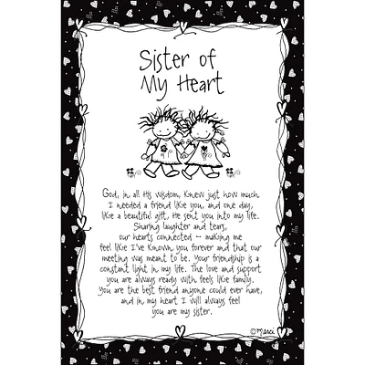 Children of the Inner Light® by Marci Art Sister of My Heart Plaque