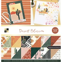 DCWV® Desert Blossom Cardstock Paper Pad, 12" x 12"