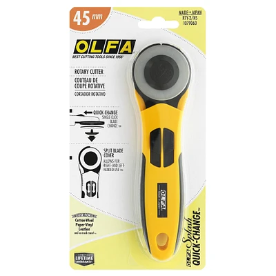 Olfa® Splash Quick Change™ 45mm Rotary Cutter
