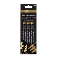 Spectrum Noir™ Liquid Gold 3 Piece Metallic Paint Marker Pack