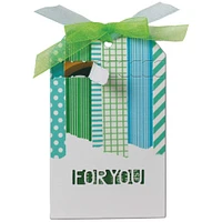 i-crafter Dies-Zip Gift Tag