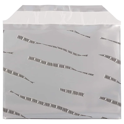 JAM Paper 5" x 6.125" Silver Film Foil Self Adhesive Closure Envelopes, 25ct.
