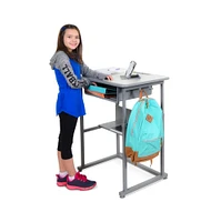 Luxor Manual Adjustable Student Desk