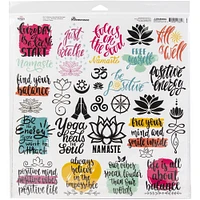 Reminisce Collection Kit 12"X12"-Namaste