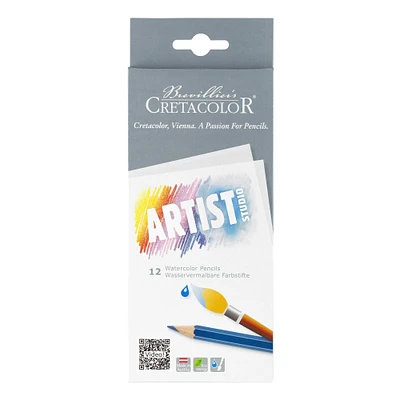 Cretacolor® Artist Studio 12-Color Watercolor Pencil Set