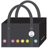 Doodlebug Daisies Canvas Foldable Tote