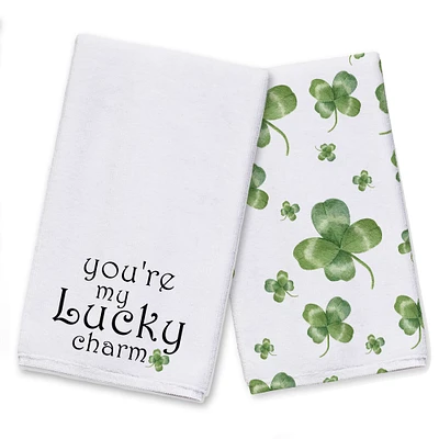 You're My Lucky Charm 16" x 25" Tea Towel - Set of 2