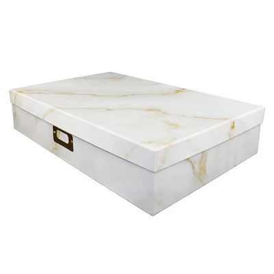 Large Traditional Marble Document Box by Ashland®