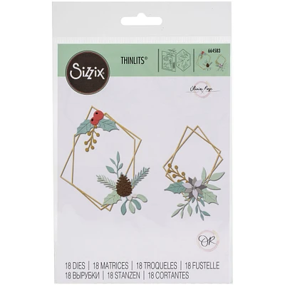 Sizzix® Thinlits™ Geometric Winter Frame Die Set By Olivia Rose