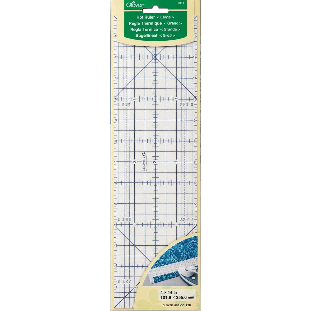 Clover Hot Ruler, 14" x 4"