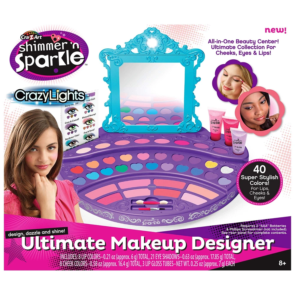 Cra-Z-Art Shimmer n Sparkle Ultimate Make Up Design Studio