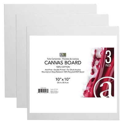 Art Advantage® Canvas Board Recycled MDF