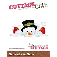 CottageCutz® Snowman In Snow Die