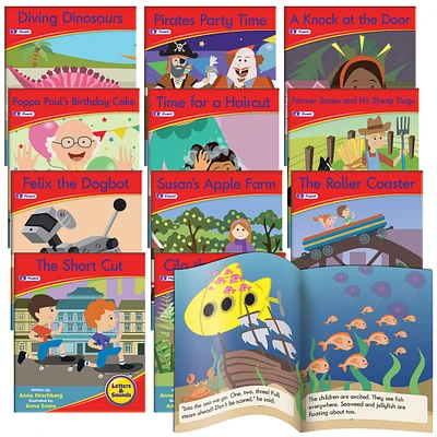 Junior Learning® Letters & Sounds Phase 6 Set 1 Fiction