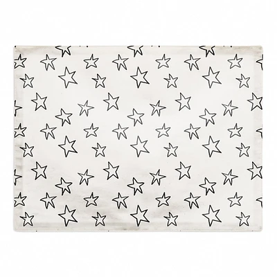 Simple Star Pattern Cotton Twill Placemat