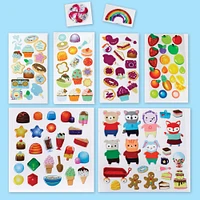 6 Pack: Creativity for Kids® Sweets Sensory Stickers