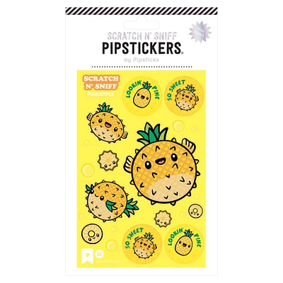 Pipstickers® Pineapple Scratch N' Sniff Stickers