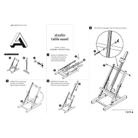 5 Pack: Art Alternatives Studio Tabletop Easel