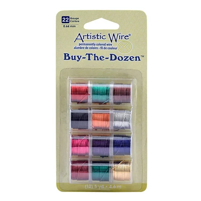 Artistic Wire® 22 Gauge Buy-the-Dozen™ Wire Set