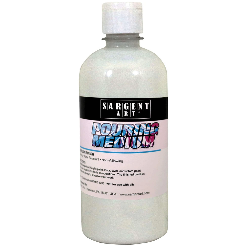 Sargent Art® Pouring Medium Gloss Resin Finish