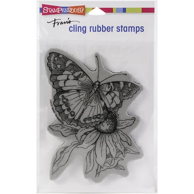 Stampendous® Painted Lady Cling Stamp