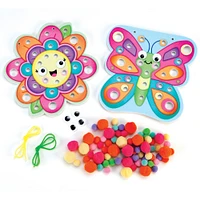 6 Pack: Creativity for Kids® Garden Pom Pom Pictures Kit