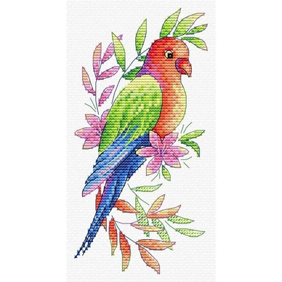 MP Studia Parrot Counted Cross Stitch Kit