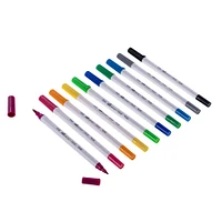 Hello, Artist!™ 10-Piece Dual Brush Marker Set