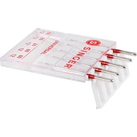 SINGER® Size 80/12 Universal Regular Point Sewing Machine Needles, 5ct.