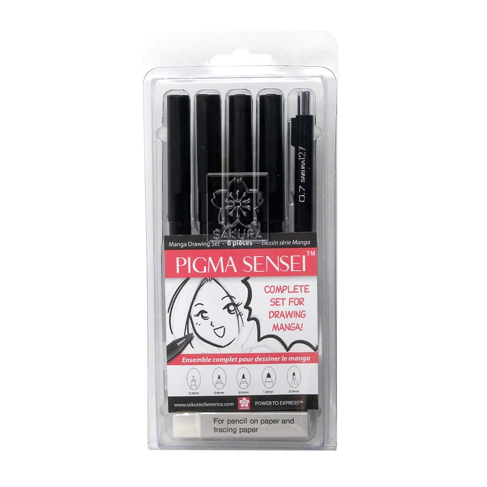 Pigma® Sensei™ Manga Drawing Set