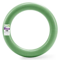 24 Pack: FloraCraft® FloraFōM® 12" Green Extruded Foam Wreath