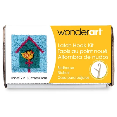 Wonderart® Birdhouse Latch Hook Kit