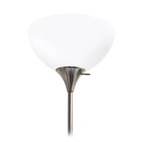 Simple Designs 71.5" Floor Lamp with Reading Light