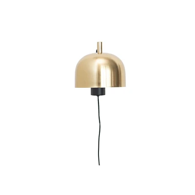 16.5" Modern Metal Wall Sconce with Inline Switch