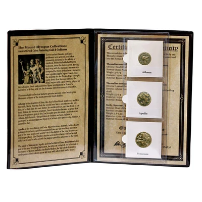 The Mount Olympus Collection - Ancient Greek Coins Featuring Gods & Goddesses