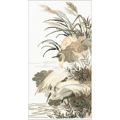 RIOLIS Herons Counted Cross Stitch Kit