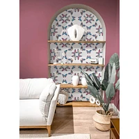 RoomMates Pink & Blue Papillon Peel & Stick Wallpaper