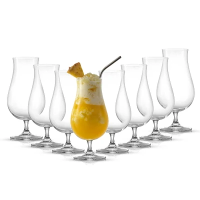 JoyJolt® Terran Premium Hurricane Cocktail Glasses, 8ct.